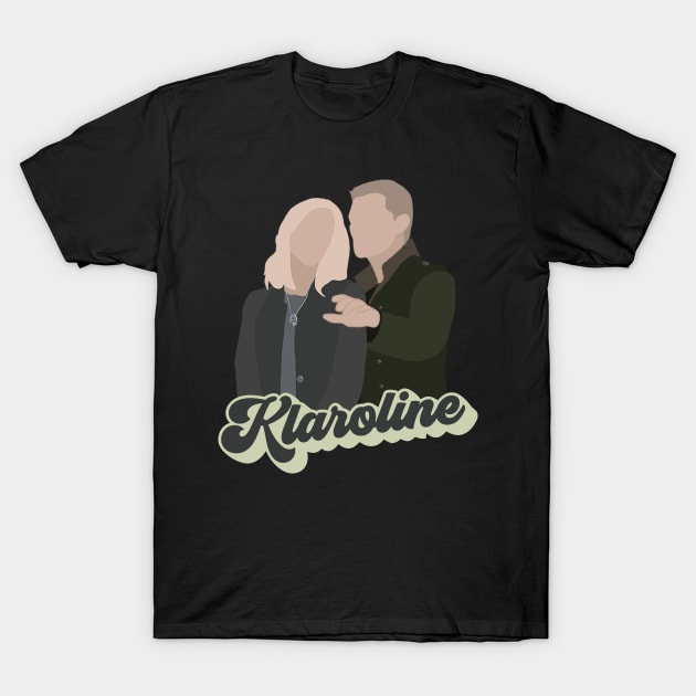 Klaroline - The Vampire Diaries T-Shirt by whatabouthayley